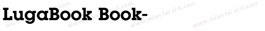 LugaBook Book字体转换